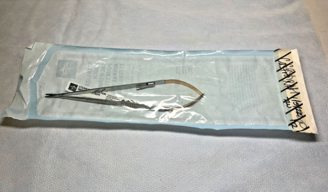 V. MUELLER CH8591001 Jacobson Tungsten Carbide Needle Holder 8-3/4" Spring Lock — photo 6