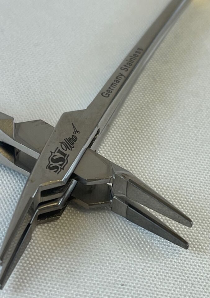 SSI ULTRA 32415 Halsey Needle Holder Smooth T/C Inserts — photo 4