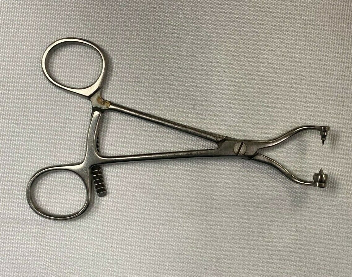 STRYKER 702944 Bone Repositioning Forceps w/ Ballspikes Orthopedic Trauma
