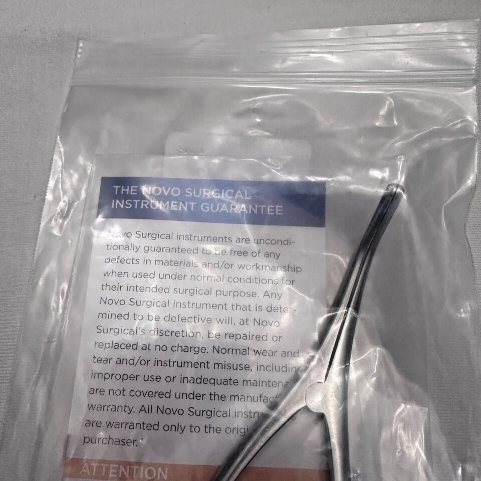 NOVO SURGICAL E8477-13 Trousseau Tracheal Dilator Dual-Bladed Curved Adult 5 1/2in — photo 4