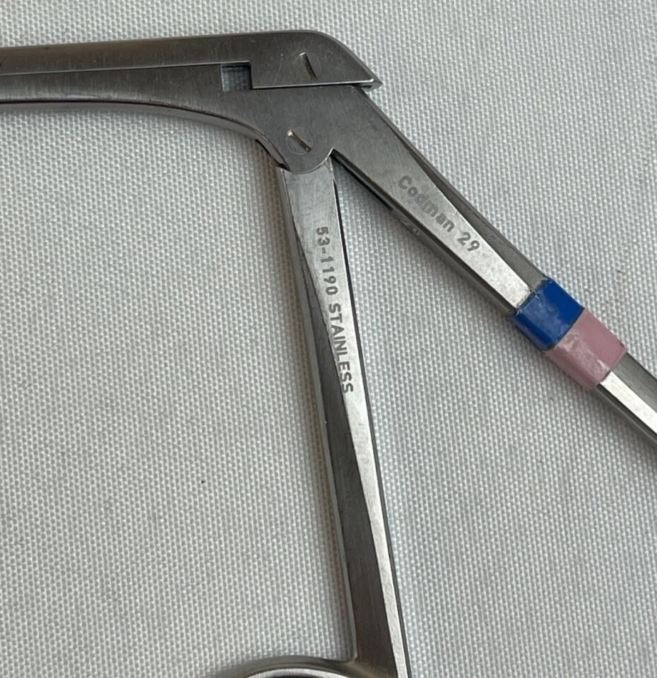 CODMAN 53-1190 2mm x 6" Rongeur Schlesinger IVD Rongeur — photo 2