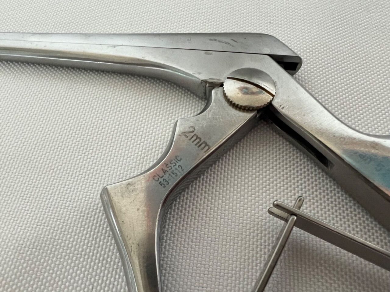 SYMMETRY 53-1512 Cervical Kerrison Rongeur 2mm X 40deg UpBite 7" Neuro — photo 5