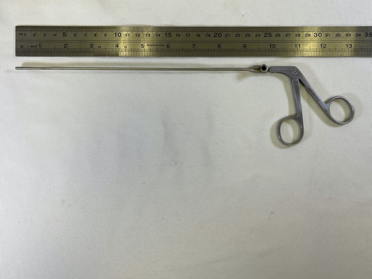 GERMAN STAINLESS 20346 2.8mm x 23cm WL Biopsy Forcep 2mm x 5mm Jaw — photo 9