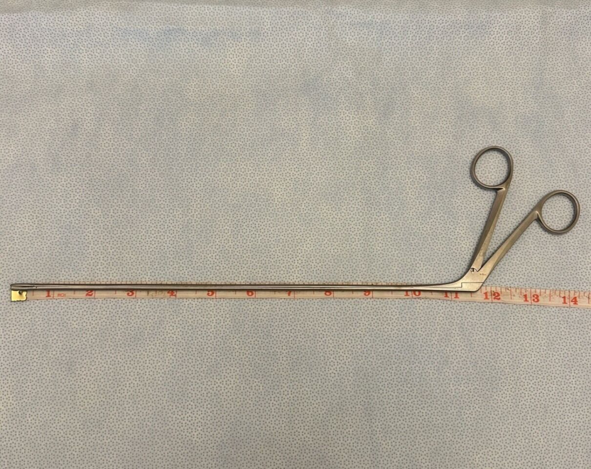 PILLING 505420 Jackson Alligator Grasping Forceps Straight Serrated — photo 8