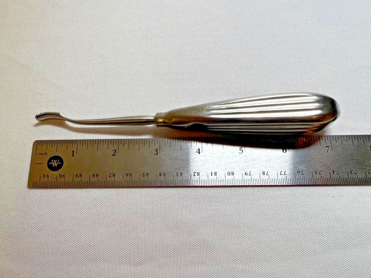 W. LORENZ 02-0104 Glabella Curved Rasp 7-1/2" — photo 4