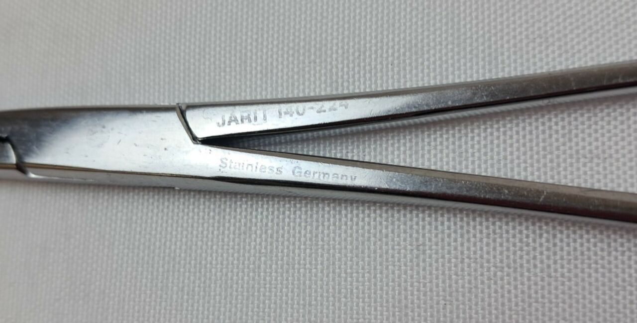 JARIT 140-224 Lot of 2 Mixter Forceps, Thoracic 6-1/4in. — photo 3