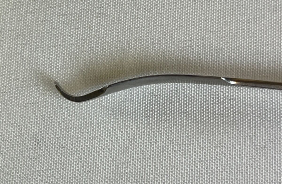 KMEDIC KM46832 KM 46-832 Mini Hohmann Retractor 8mm x 6.5" Orthopedics Trauma — photo 4