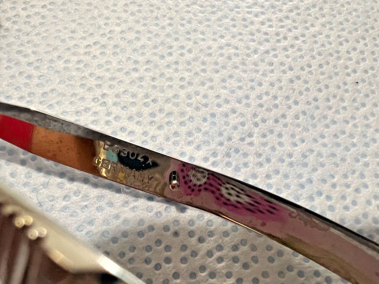 KARL STORZ E3304 Castroviejo Corneal Section Scissors 14mm Right Angled 3-7/8" Length — photo 3