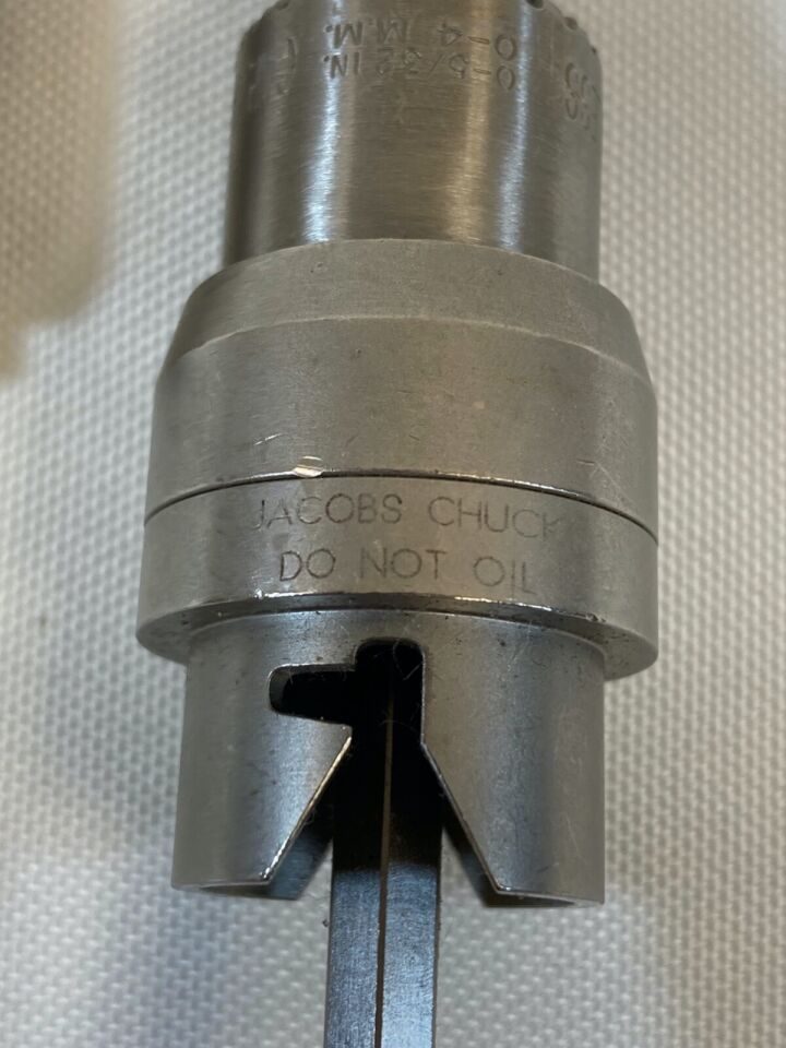 ZIMMER HALL 5020-030  Zimmer 5/32" Jacobs Chuck Attachment w/ Key Orthopedic — photo 3