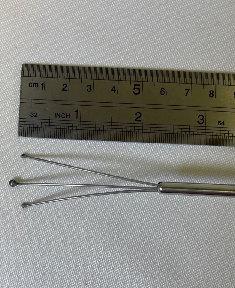 KARL STORZ 26174S 3-Point Retractor Ball Probe Dilator 5mm x 41cm Laryngeal ENT — photo 6