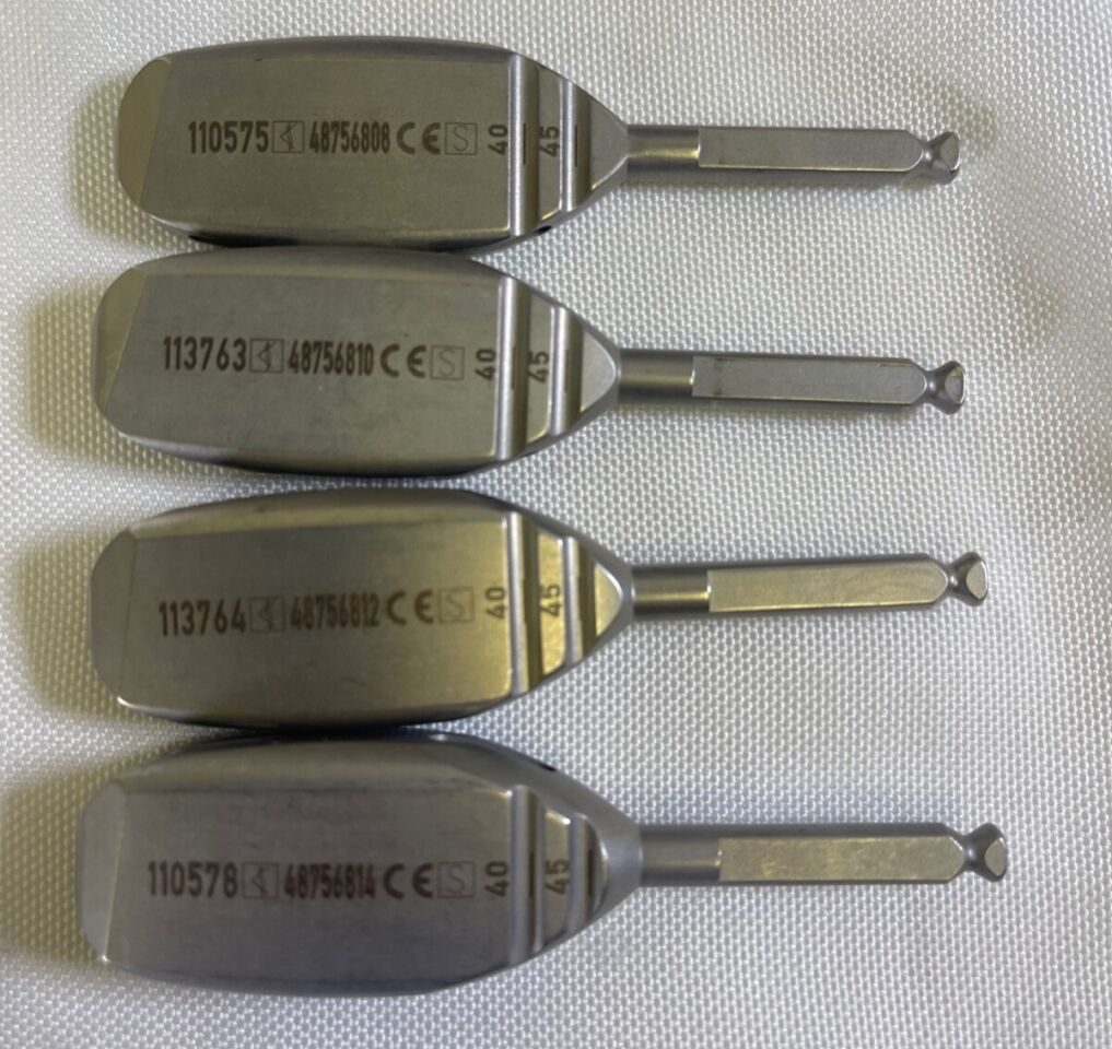 STRYKER Various AVS ARIA PEEK Spacer Trials Set w/ Tray — photo 3