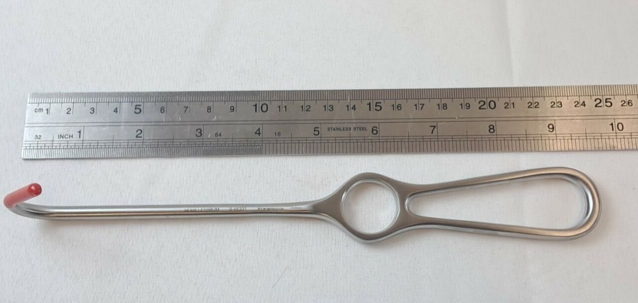MILLENNIUM SURGICAL 0-48331 Volkman Bone Hook 7/8 Sharp 9-3/4" — photo 7
