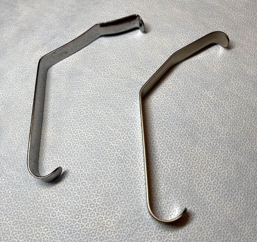 SKLAR 71-6318 Love-Uvula Retractors 18mm x 165mm ENT — photo 1