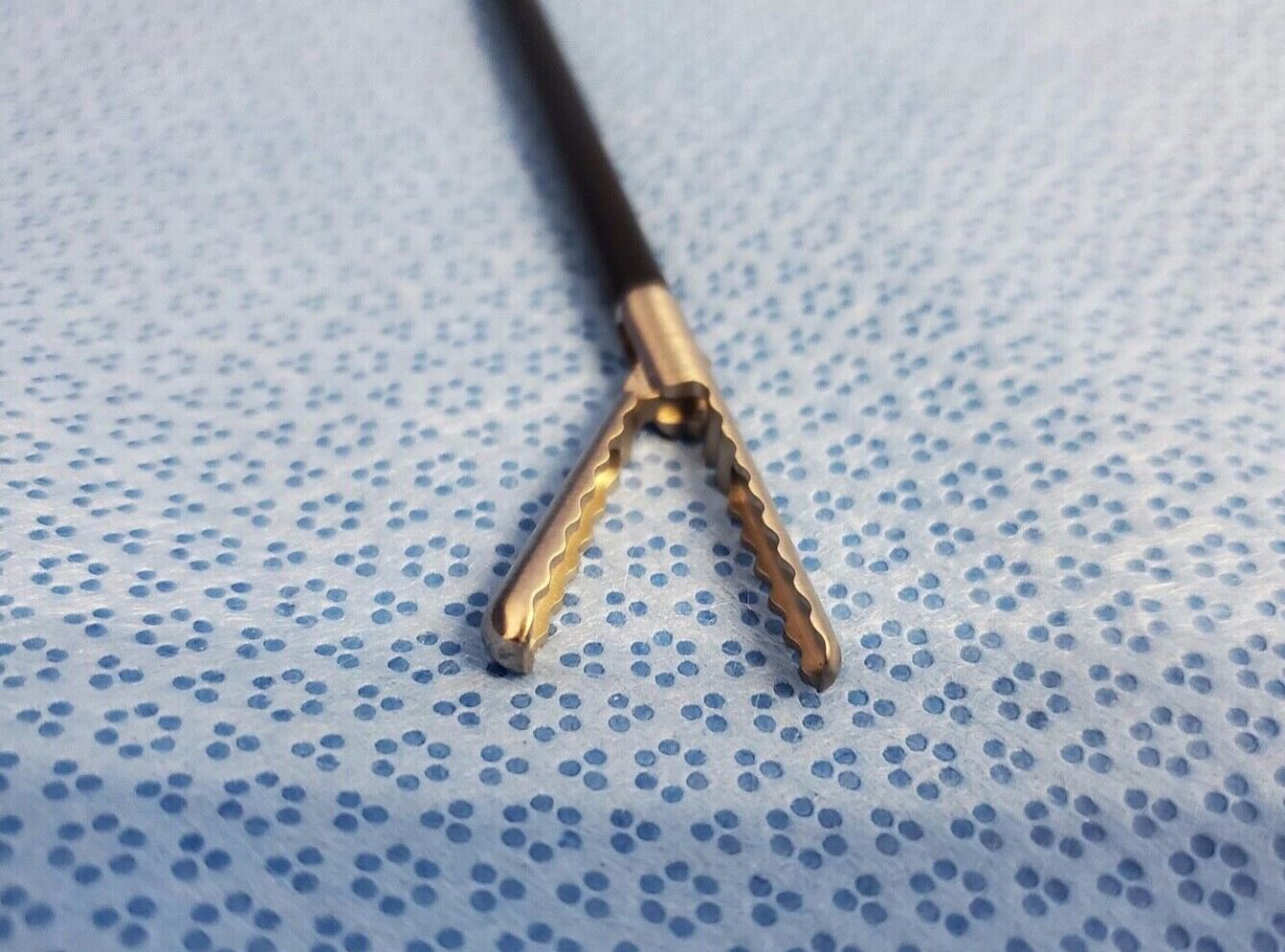 ADLER 62-5500 Single Action 5mm Atraumatic Claw Grasping Forcep Laparoscopic Atraumatic Claw Grasping Forcep — photo 6