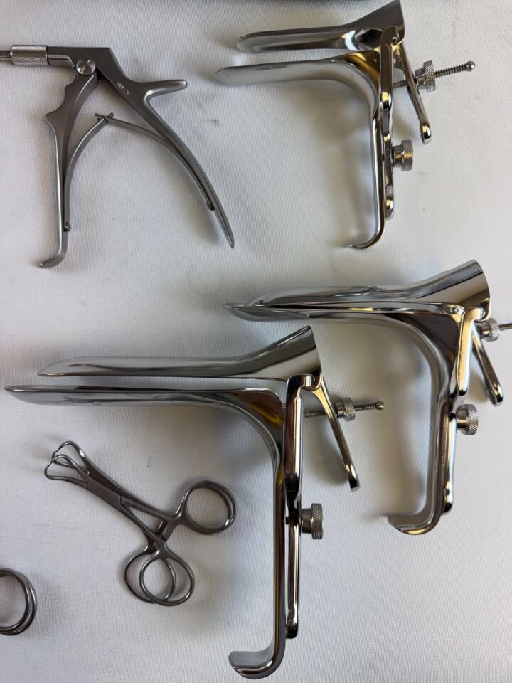 V. MUELLER 27 Piece w/ Sterilization Case OBGYN Dilator Speculum Forcep Tray — photo 6