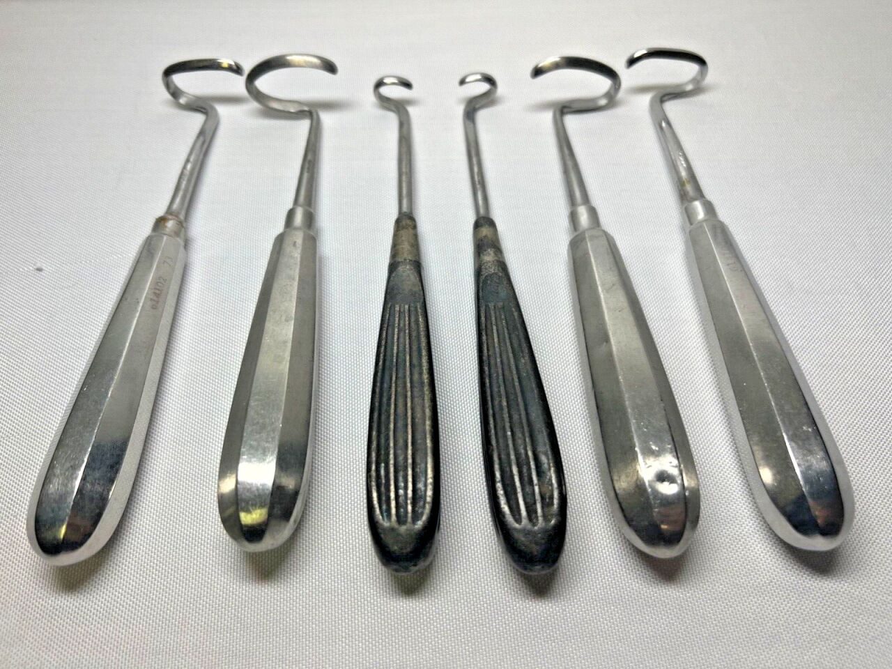 WECK Lot of 6 German Stainless Tiemann Left & Right Sides Rasp Instruments — photo 2