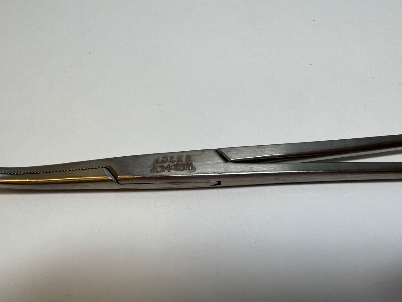 ADLER A24-0331 Mosquito Forceps, Curved Serrated Jaws — photo 3
