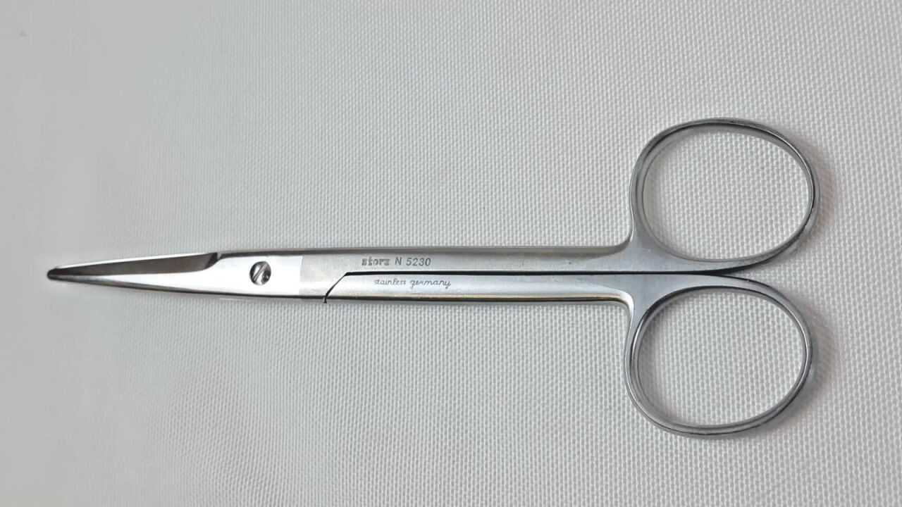 KARL STORZ N5230 Blunt Tip Scissors Straight — photo 3
