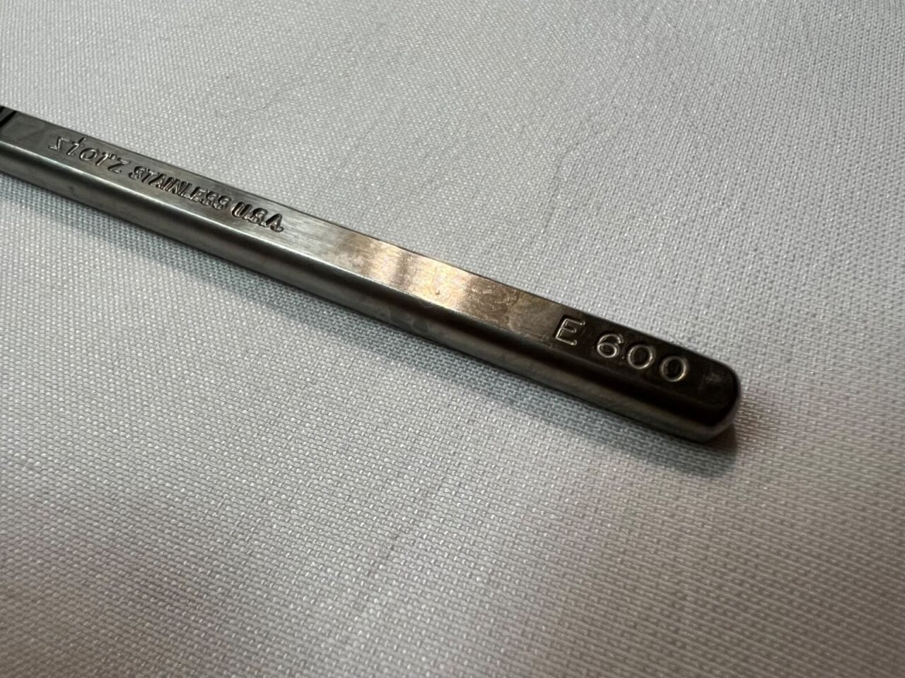 KARL STORZ E-600 Ophthalmic Stevens Tenotomy Muscle Hook Curved 6mm X 4.7" Length — photo 3