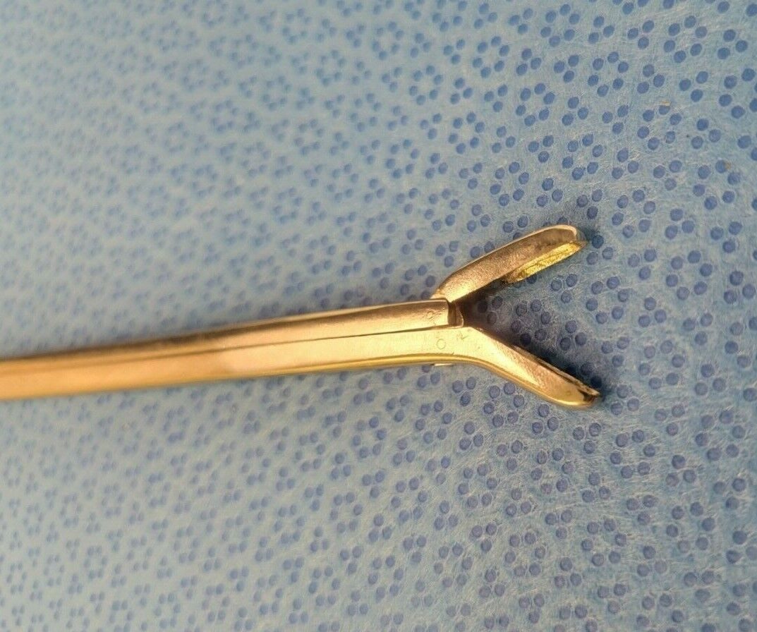 WECK 390176 11" Stainless Steel Down Angled Forcep — photo 5