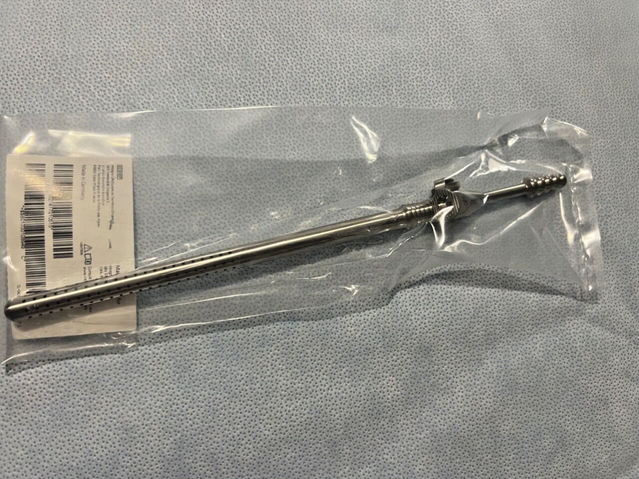 INTEGRA 170-105 Poole Abdominal Suction Tube w/ Control Valve 10-1/2"
