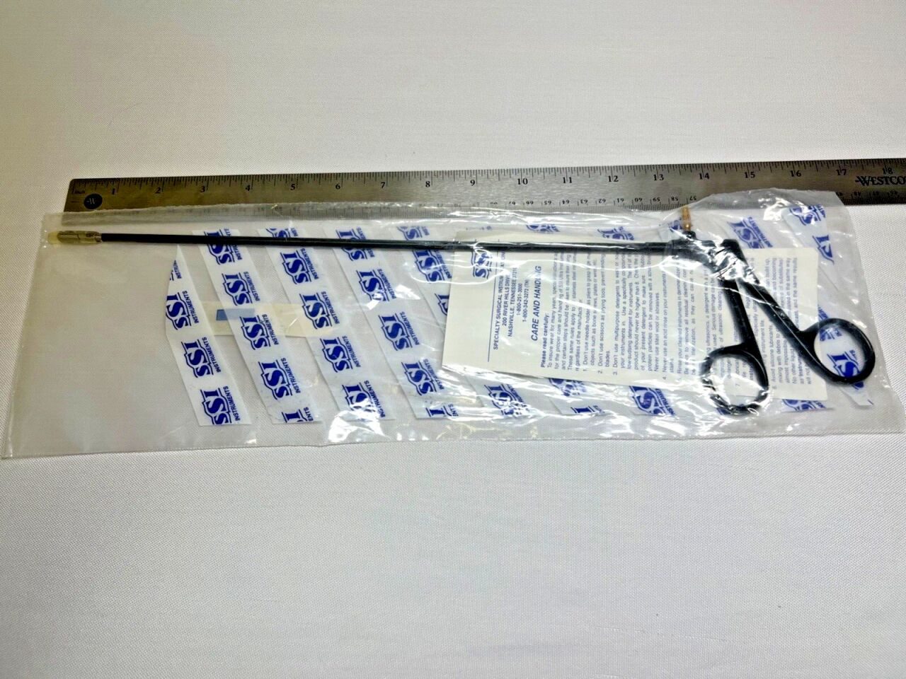 SSI ULTRA 90-1035 Cup Tooth Dissecting Monopolar Grasper 5mm X 32cm Laparoscopy — photo 5