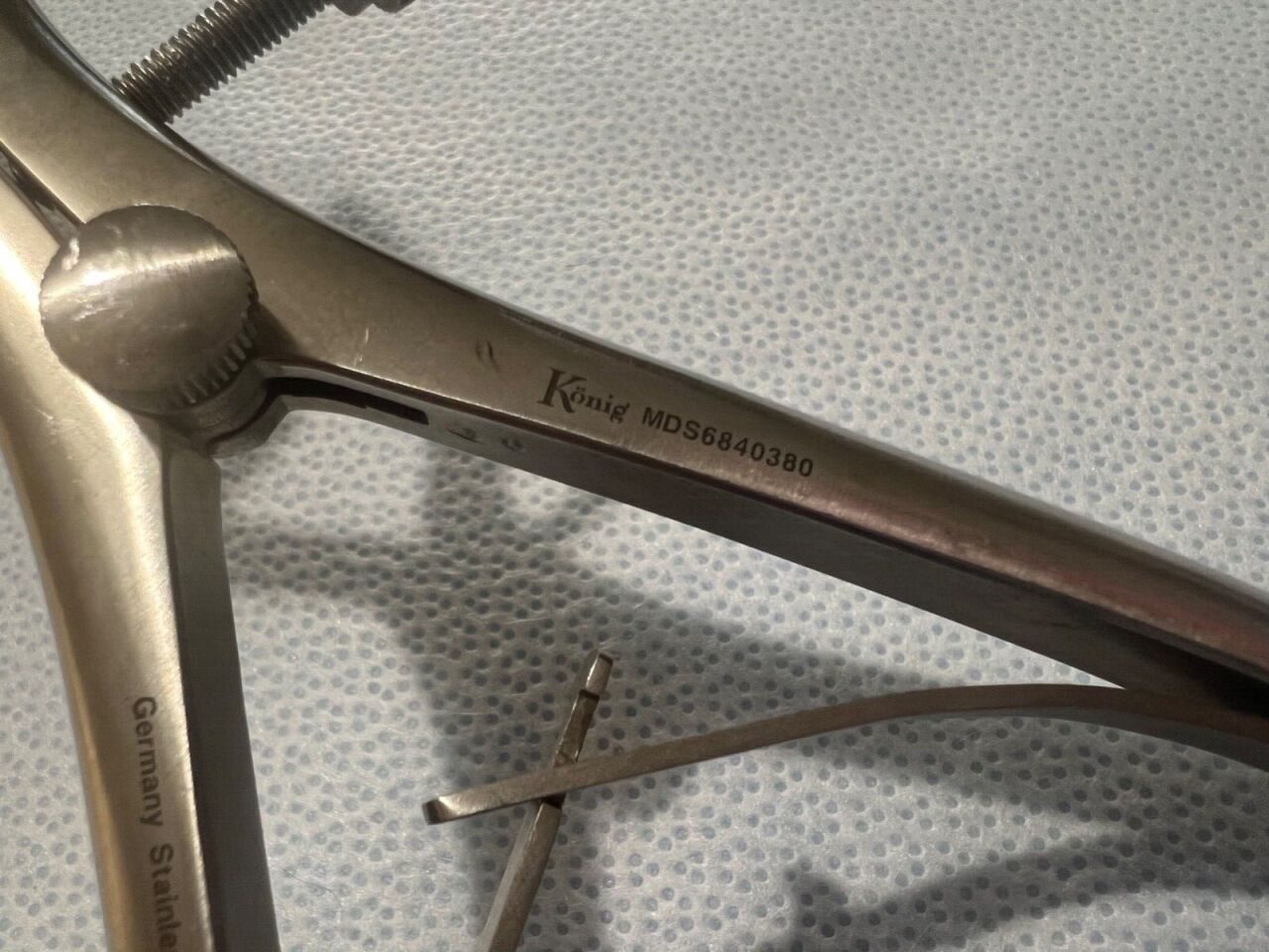 MEDLINE/KONIG MDS6840380 Schulze-Bergman Rectal Speculum 8cm Blade X 8" Length — photo 4