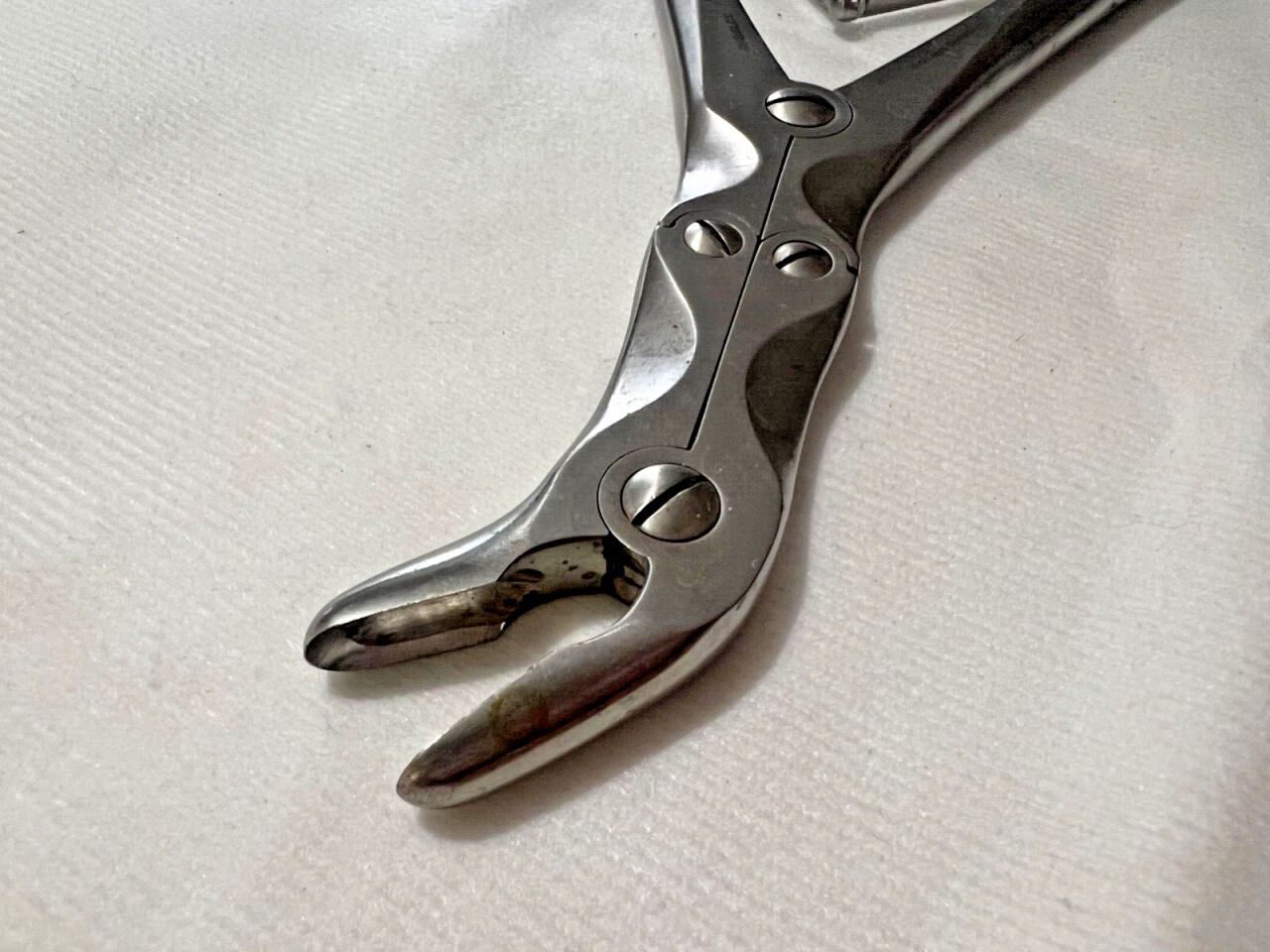 RUGGLES R-1458 9-1/2" Length Angled Double Action Duckbill Rongeur — photo 2