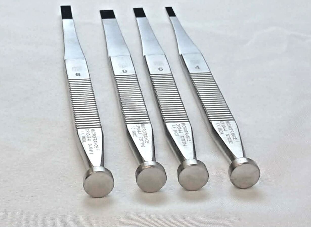 INTEGRA MICROFRANCE CP304-4 CP304-6 CP304-B6 CP304-8 Marchac 4pc Osteotome Set — photo 5