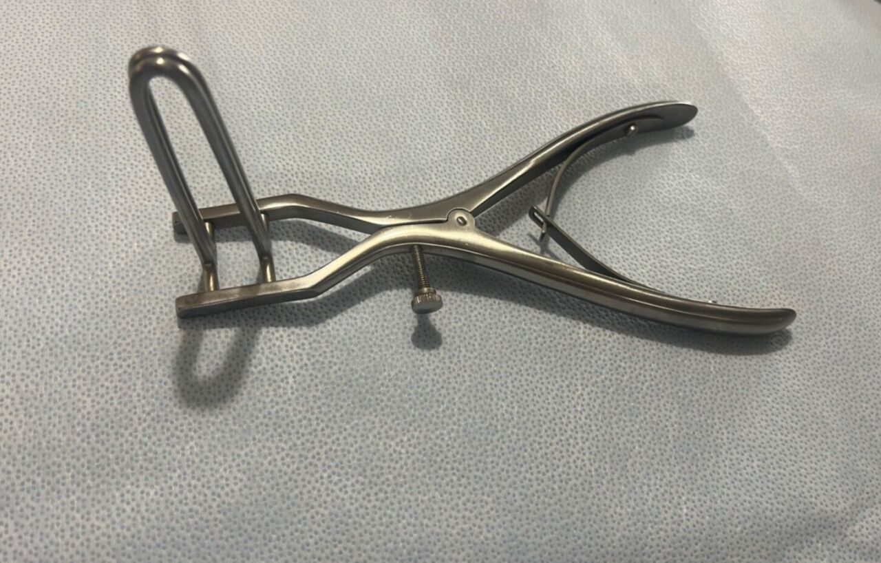 MEDLINE/KONIG MDS6840380 Schulze-Bergman Rectal Speculum 8cm Blade X 8" Length