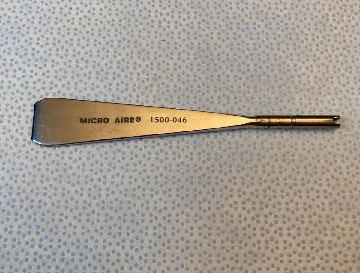MICRO-AIRE 1500-046  12mm x 70mm Osteotome Attachment Orthopedics Trauma