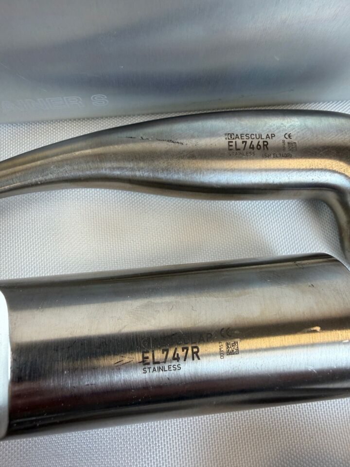 AESCULAP Sherback Vaginal Specula w/ SterilContainer S 6 Piece Set — photo 3