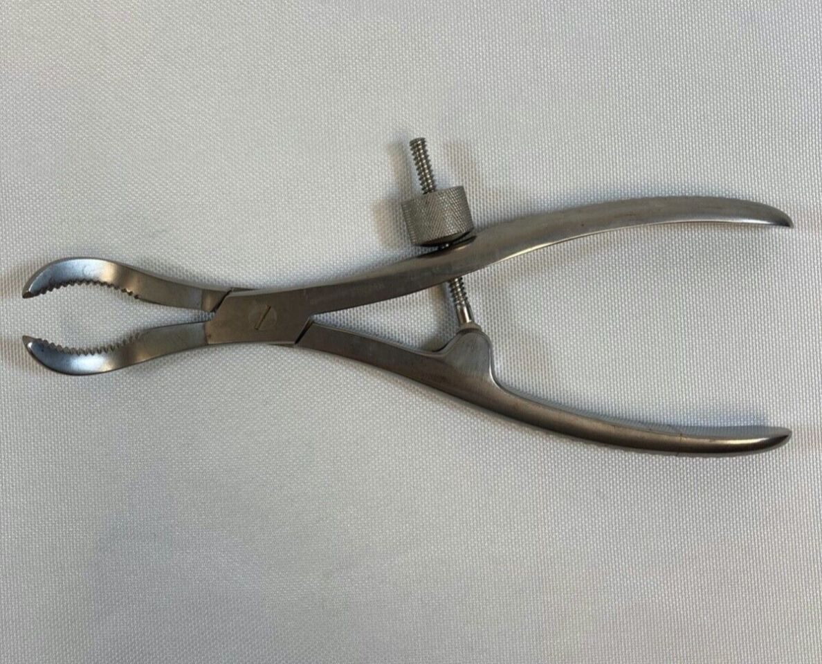 AESCULAP FO124R Reposition Forceps Curved 170mm Speed Lock Orthopedic