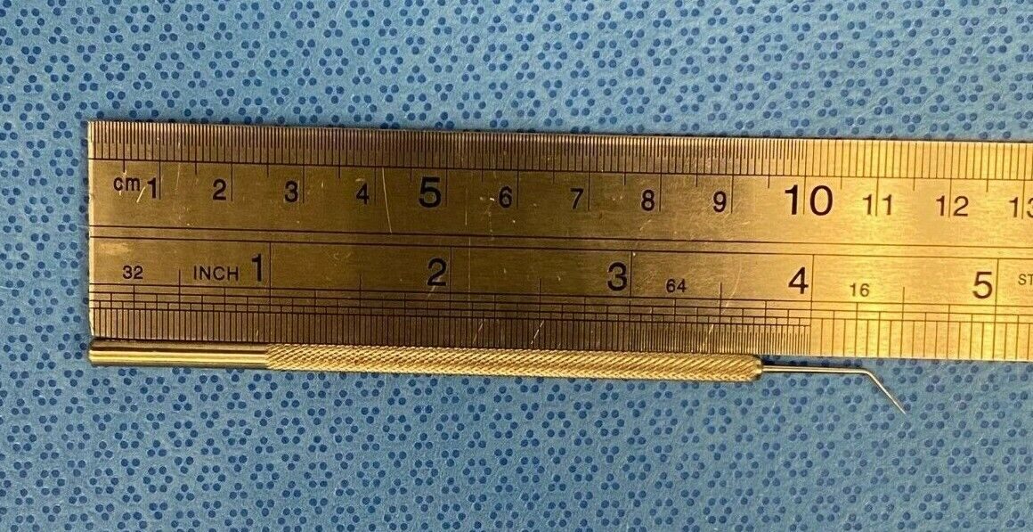 KARL STORZ E572 Fenzl Insertion Hook Angled 45deg, 10mm Shaft, 0.2mm Tip — photo 5