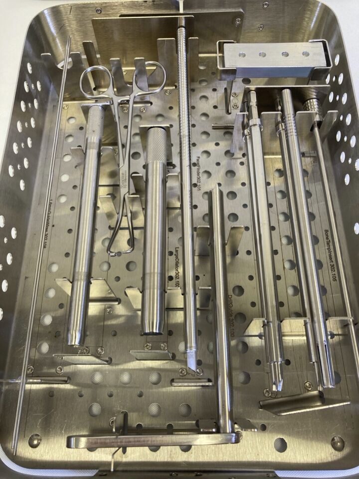 FRONTIER DEVICES 200.2 Facet Fusion Graft Instrument Set w/ Case — photo 10