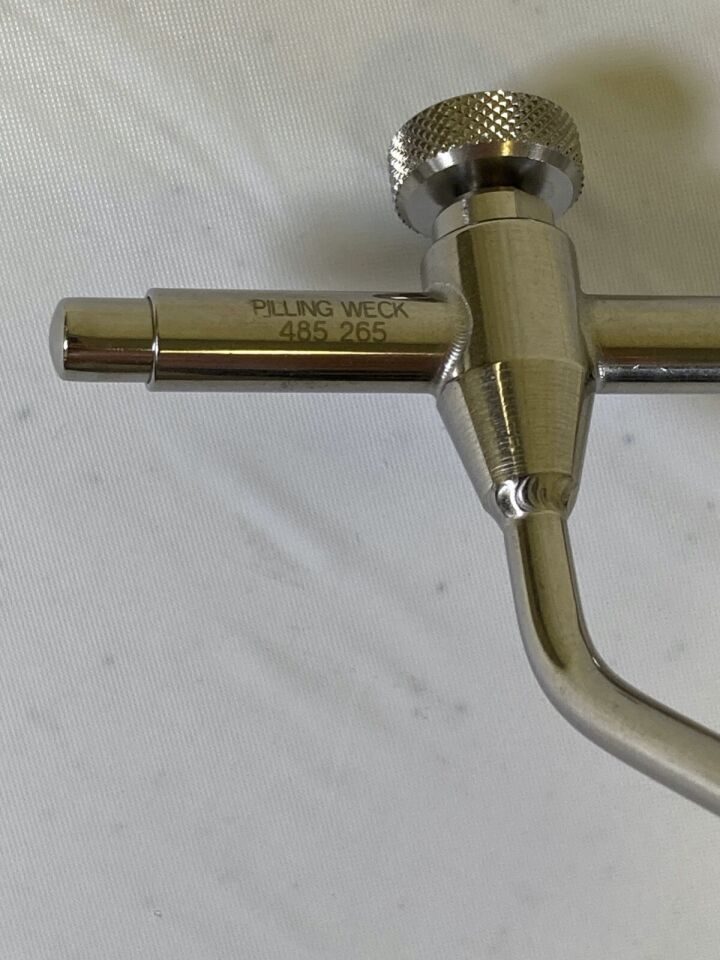 PILLING WECK 485265 Mahorner Thyroid Retractor 7 Sharp Prongs 9" (23cm) ENT — photo 4