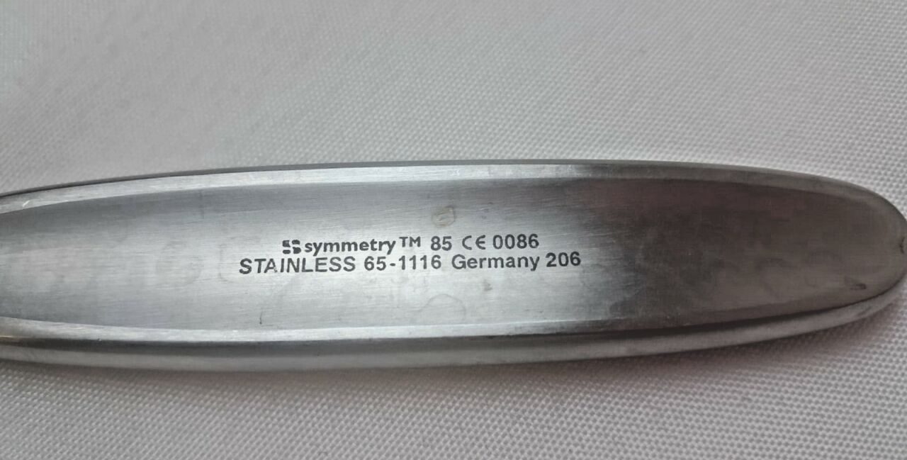 SYMMETRY 65-1116 Langenbeck Periosteal Elevator 16mm 8in Sharp — photo 3