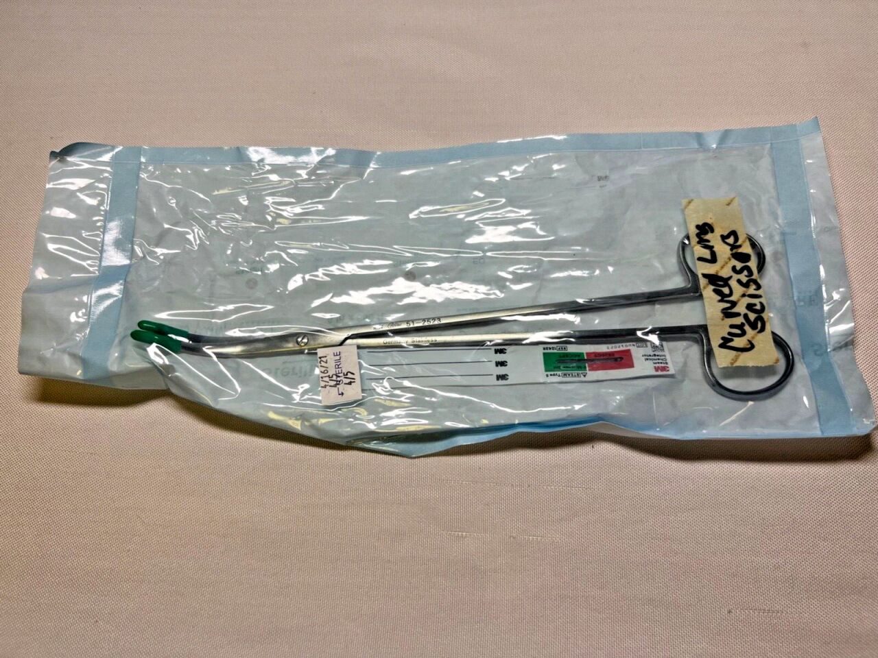 SYMMETRY SURGICAL 51-2523 Thoracic Strong Curve Scissors, Round Blades, 10" L — photo 6