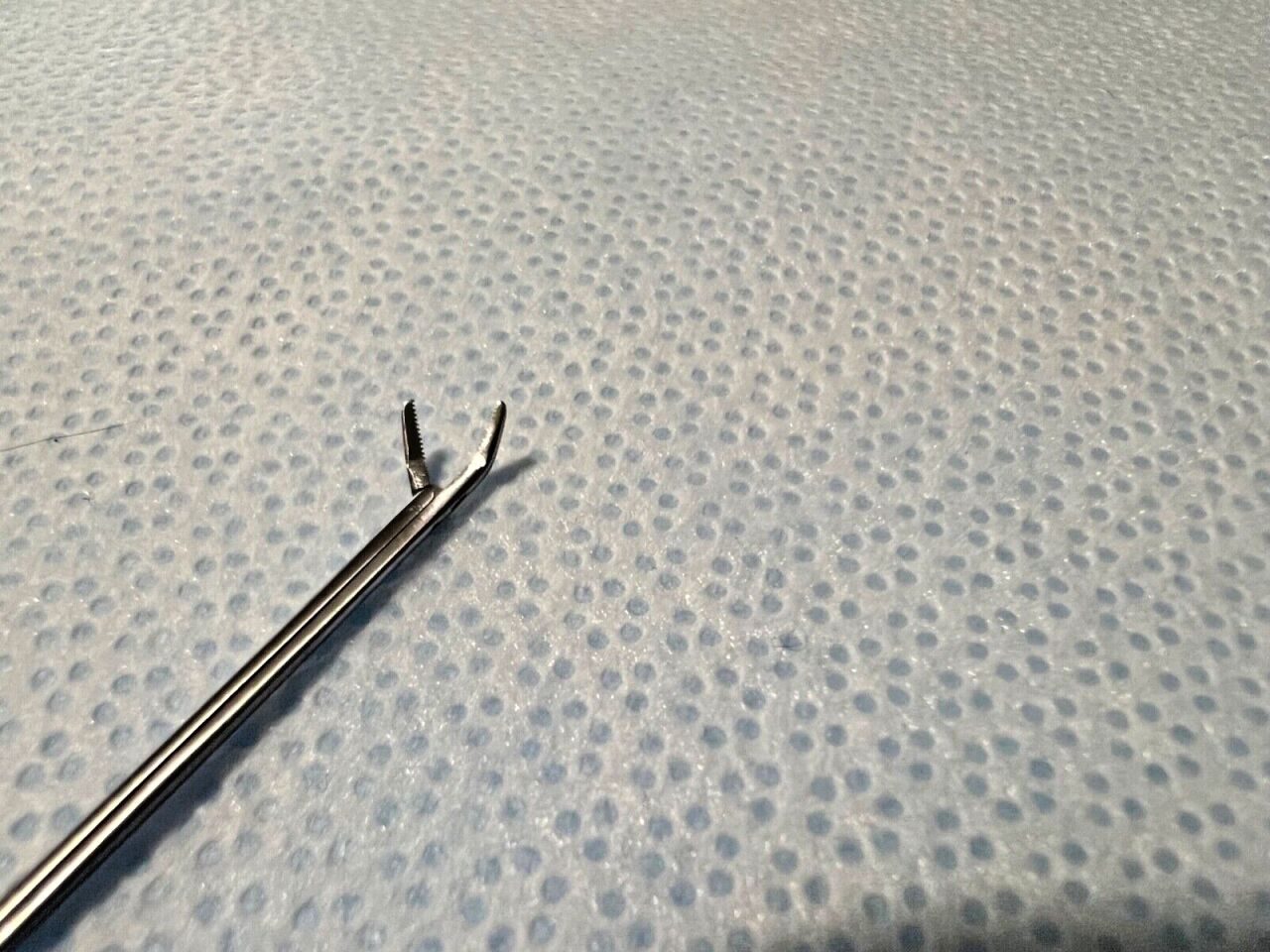MILLENNIUM 2-169148 Surgical Alligator Nasal Forceps Serrated Curved Right — photo 2