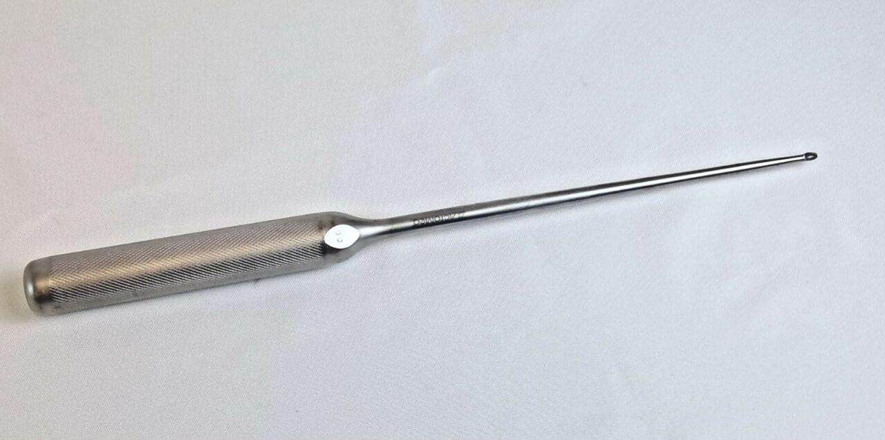 WALLIE HEINIG Lenox Maclaren Size 00 Straight Curette 5mm x 3mm Cup 15" — photo 1