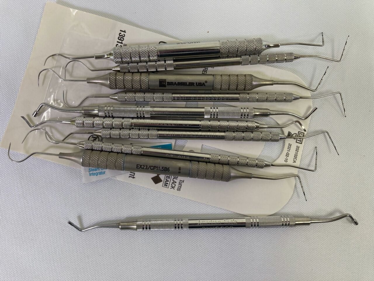 Dental Picks Scalers Probes Mirrors Dentistry Over 100 Pieces Instrument Lot — photo 3