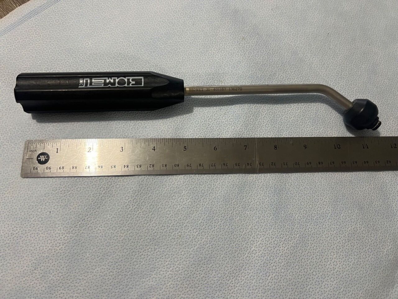 BIOMET 31-401167 Non Torque-Limiting Orthopedic Instrument Handle 11.5" Length — photo 4
