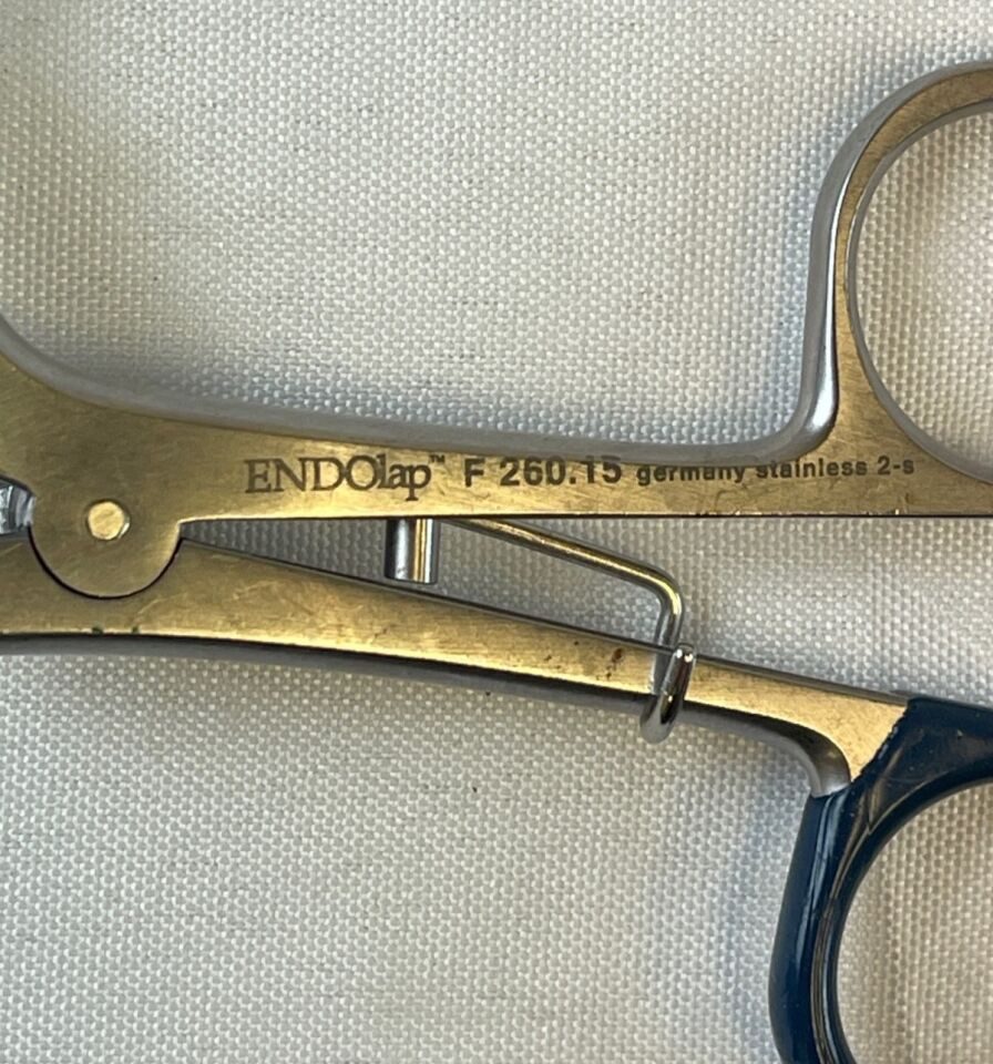 ENDOLAP F260.15 5mm x 32cm Spring Handle 2x3 Teeth Claw Grasper Laparoscopic — photo 2