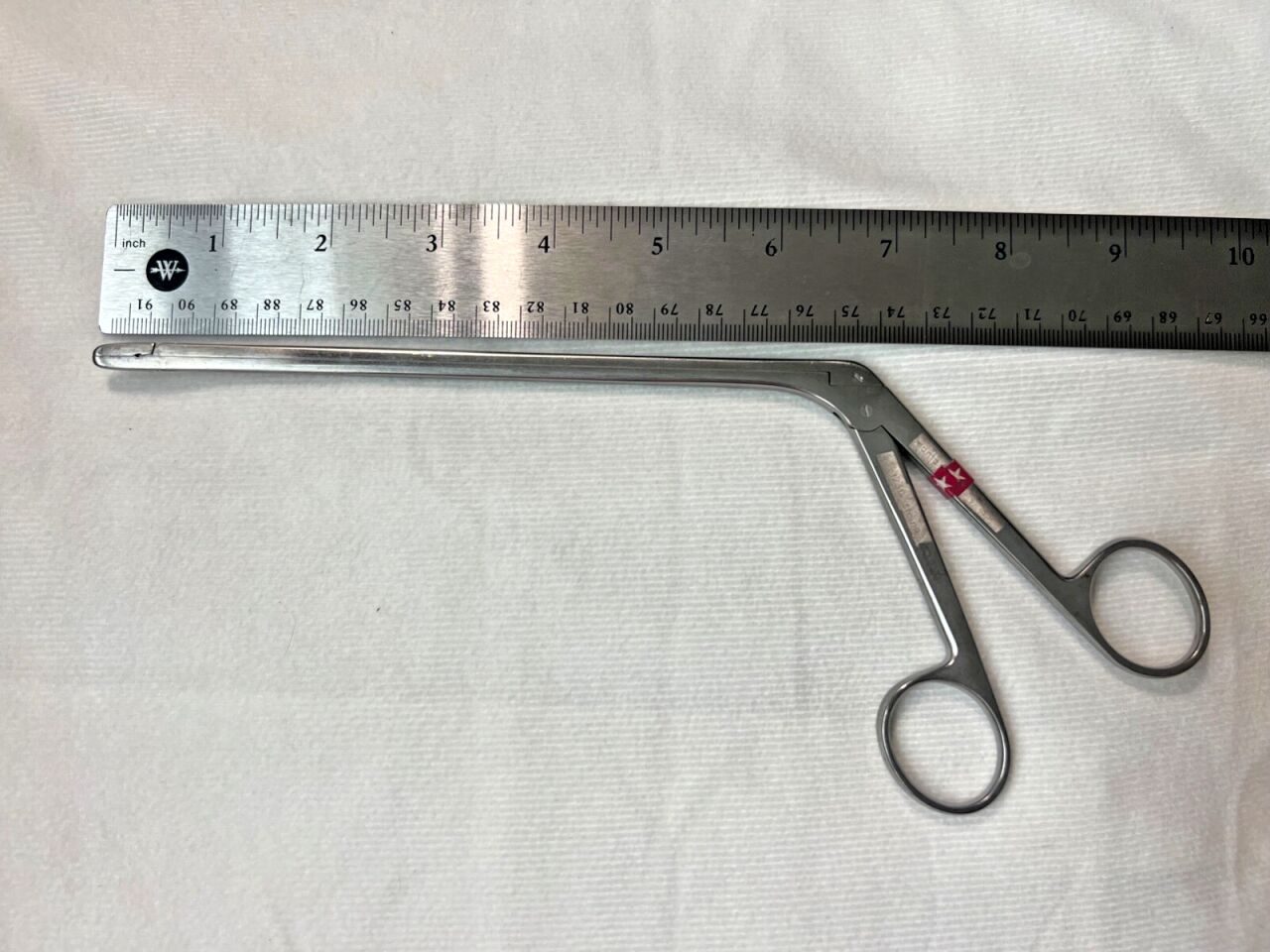 CODMAN 53-1230 Cushing IVD Rongeur 2mm X 10mm Cup 7" Length — photo 5