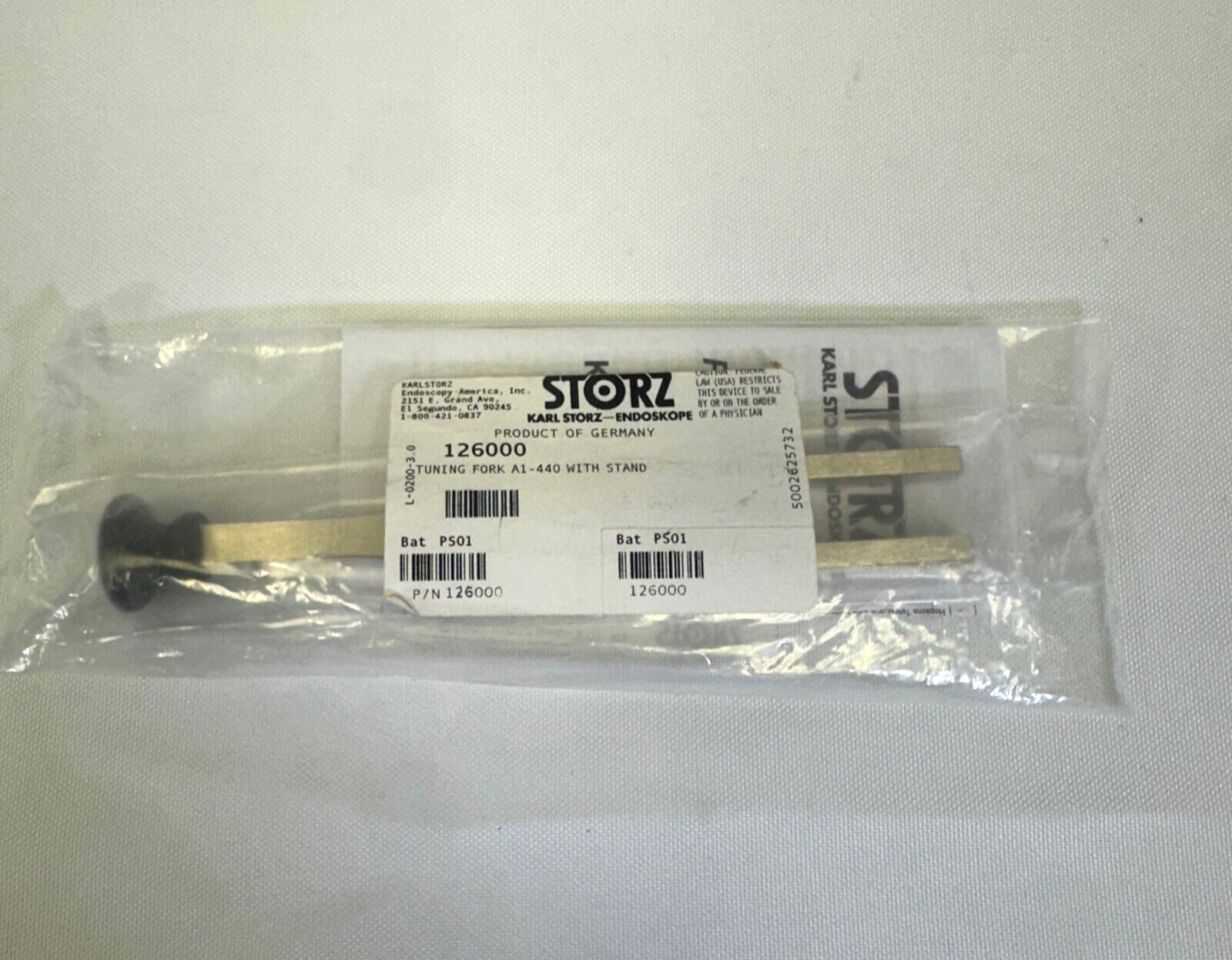 KARL STORZ 126000 Tuning Fork A1-440 With Stand