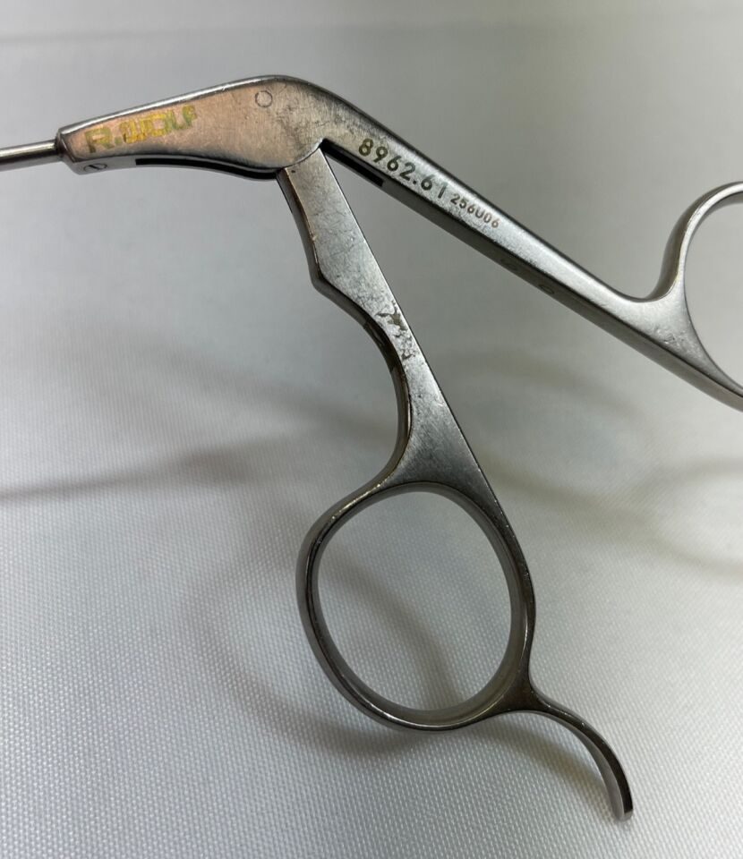 R. WOLF 8962.61 3.5mm x 35cm Rigid Stone Grasping Forcep Double Action Urology — photo 2