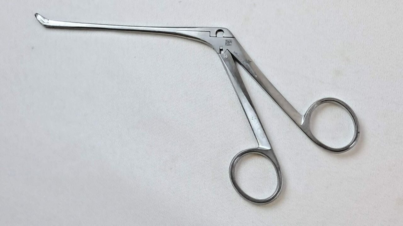 JARIT 440-130 Blakesley Nasal Forceps 4.5" Up-Angled Size 0 ENT