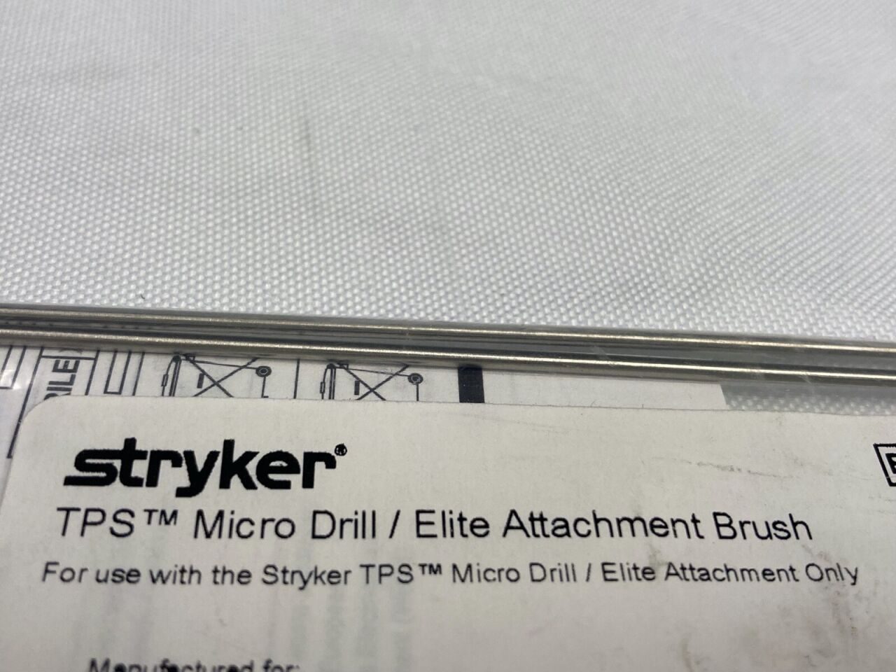 STRYKER 5100-901-908 TPS Micro Drill / Elite Pair of  Attachment Brush Orthopedic — photo 2