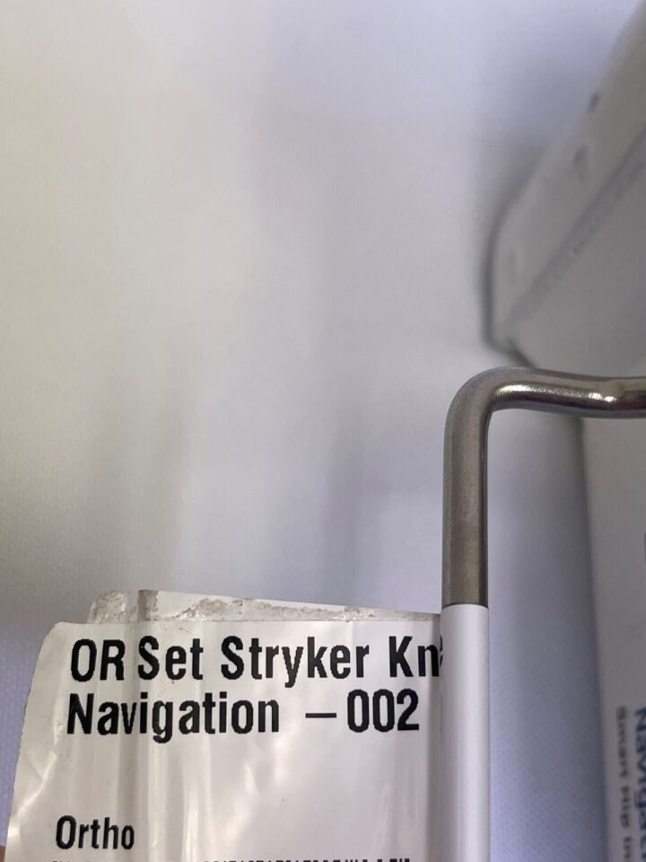STRYKER Various 9 Piece Smart Instruments Navigation System Knee Set — photo 14