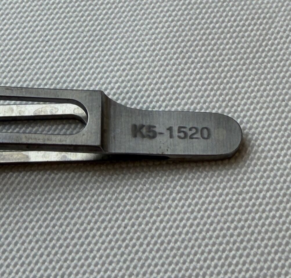 KATENA K5-1520 Harms-Colibri Forceps 0.12 Teeth Ophthalmic Forcep — photo 2